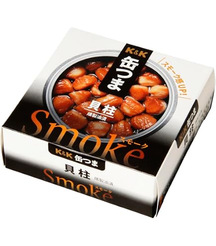 Amazon | 国分 K&K 缶つまSmoke 鮭ハラス×2個 キャンプ アウトドア